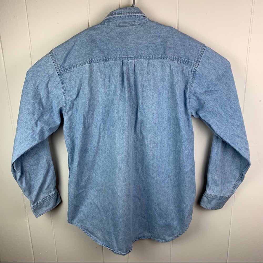 Universal Studios Dr Seuss Button Down Shirt Deni… - image 2